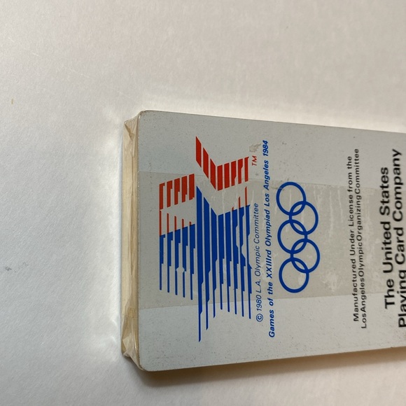 VTG 1984 LA Olympics Torch Playing Cards XXXIII Olympiad Los Angeles USA 23rd - Picture 8 of 10